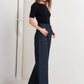 Dark Denim Side Pocket Pants - Purpose + Passion Boutique