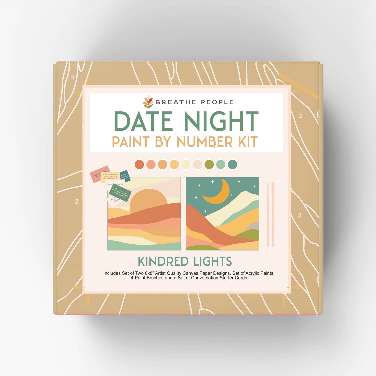Date Night Paint by Number Kit for Two - Purpose + Passion Boutique