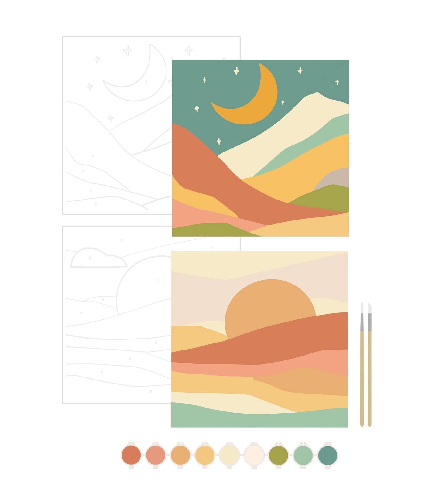Date Night Paint by Number Kit for Two - Purpose + Passion Boutique