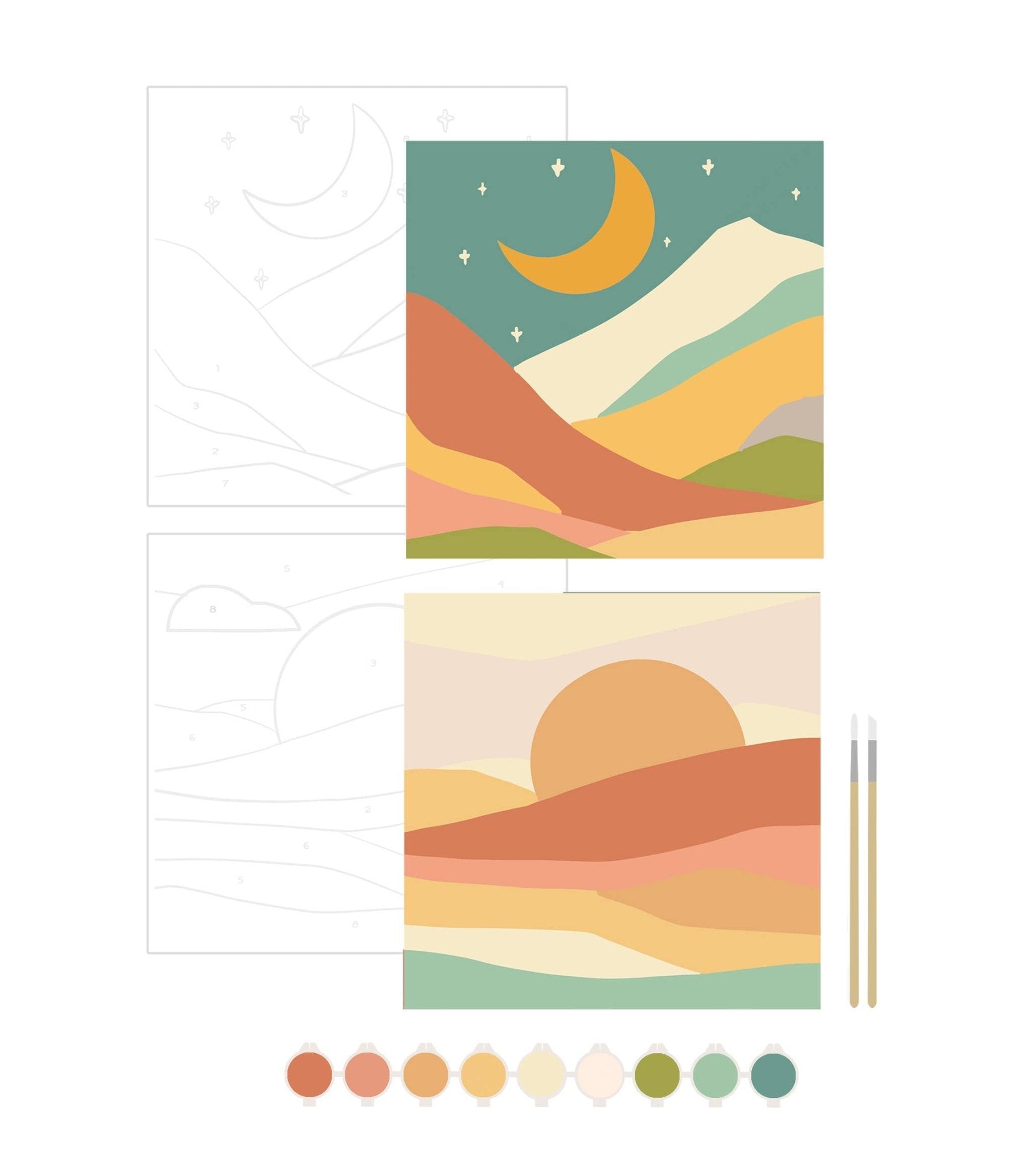 Date Night Paint by Number Kit for Two - Purpose + Passion Boutique