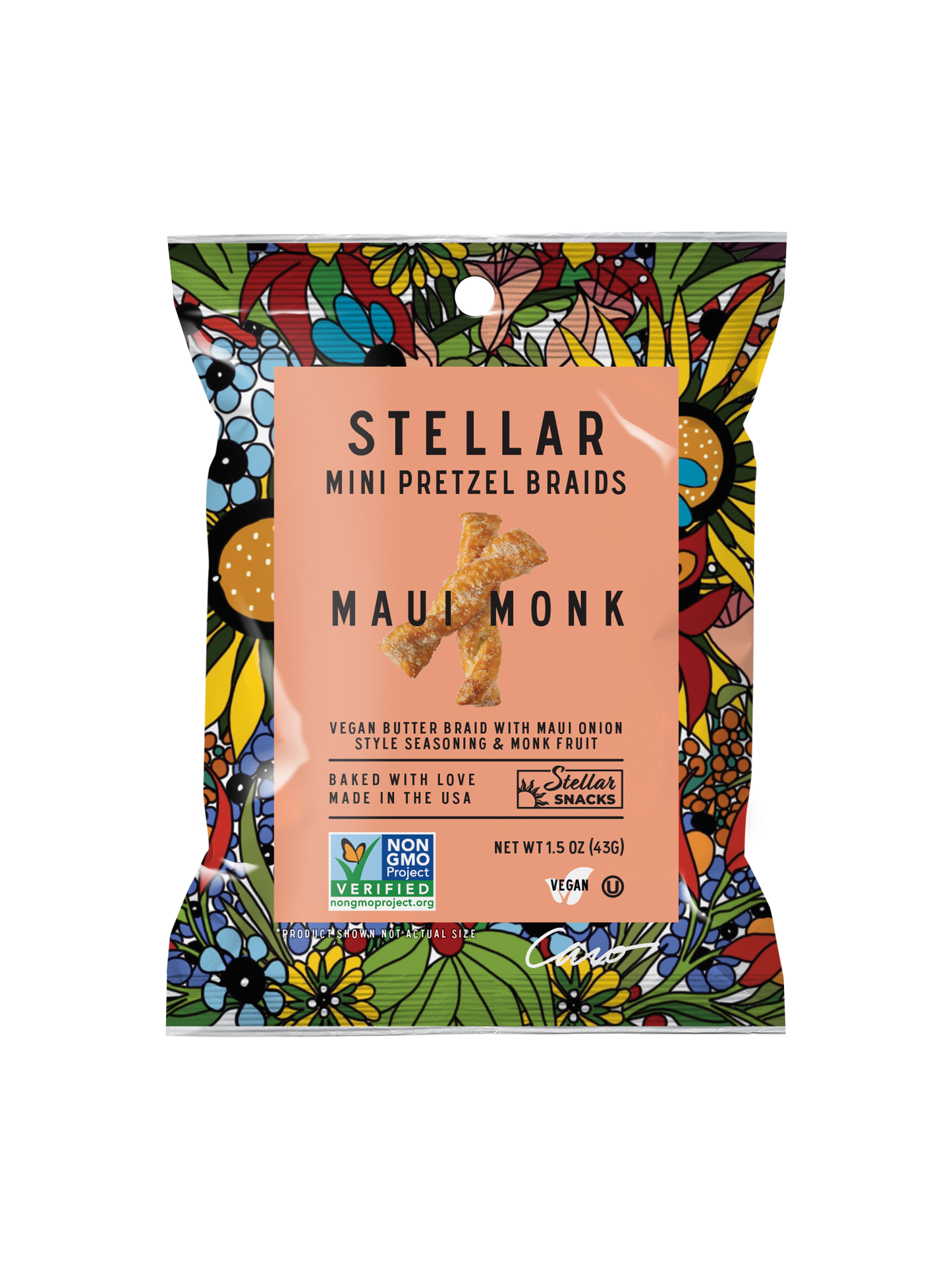 Maui Monk Stellar Pretzel Braids - 1.5oz