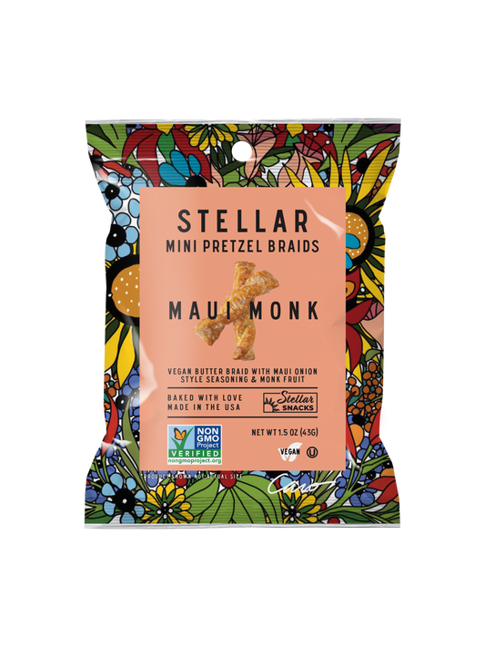 Maui Monk Stellar Pretzel Braids - 1.5oz