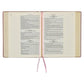 Pearlescent Mauve Faux Leather KJV Bible