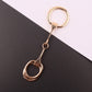 Western Horse Hoof Gold Alloy Scarf Slide