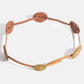 Intricate Western Concho Vegan Leather Belt