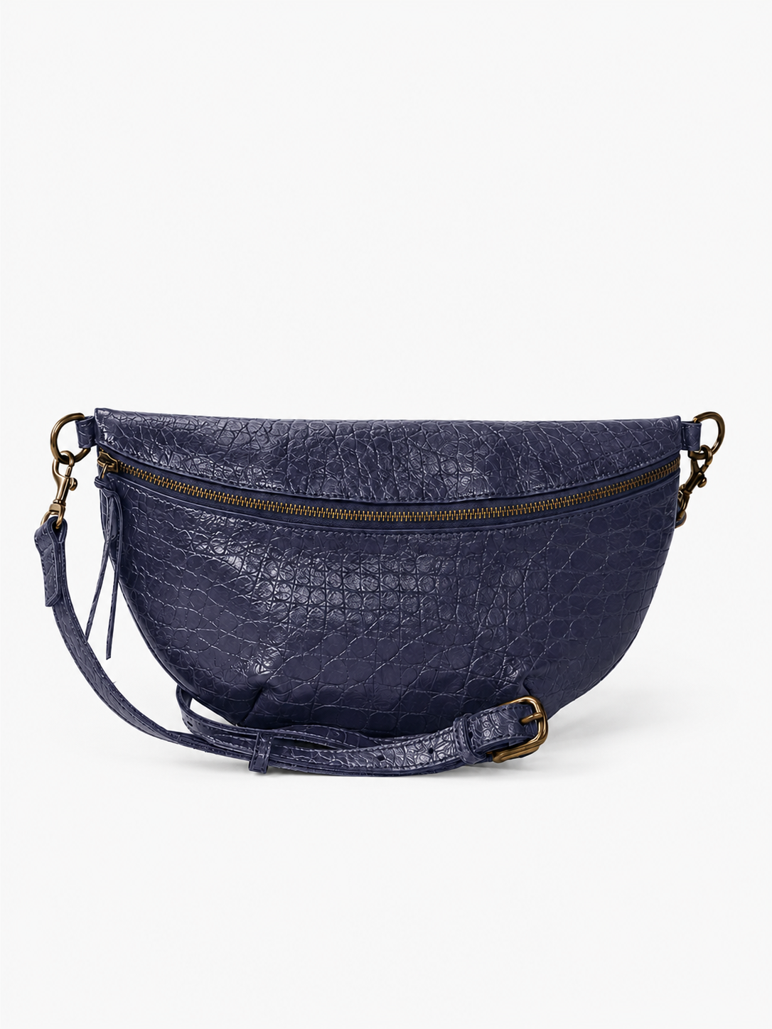Berkeley Pebbled Black Belt Bag