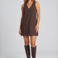 Cocoa Denim Mini Dress