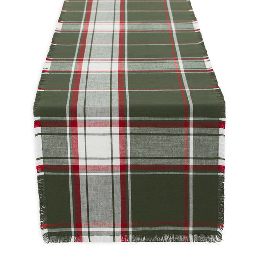 Deck The Halls Plaid Table Runner - Purpose + Passion Boutique
