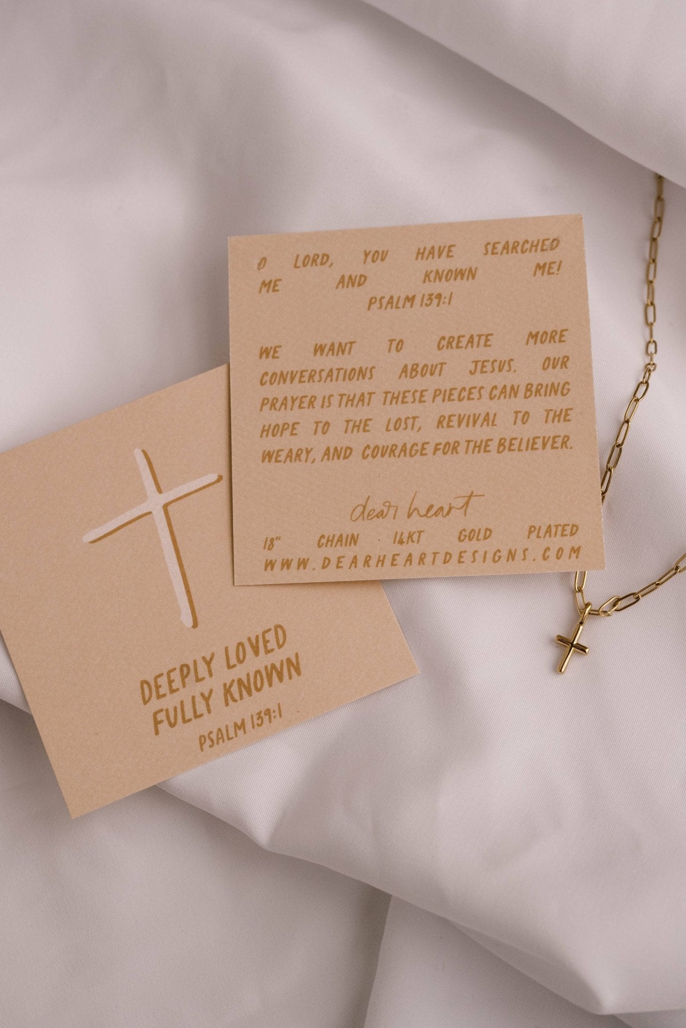 Deeply Loved Fully Known Charm Necklace - Purpose + Passion Boutique