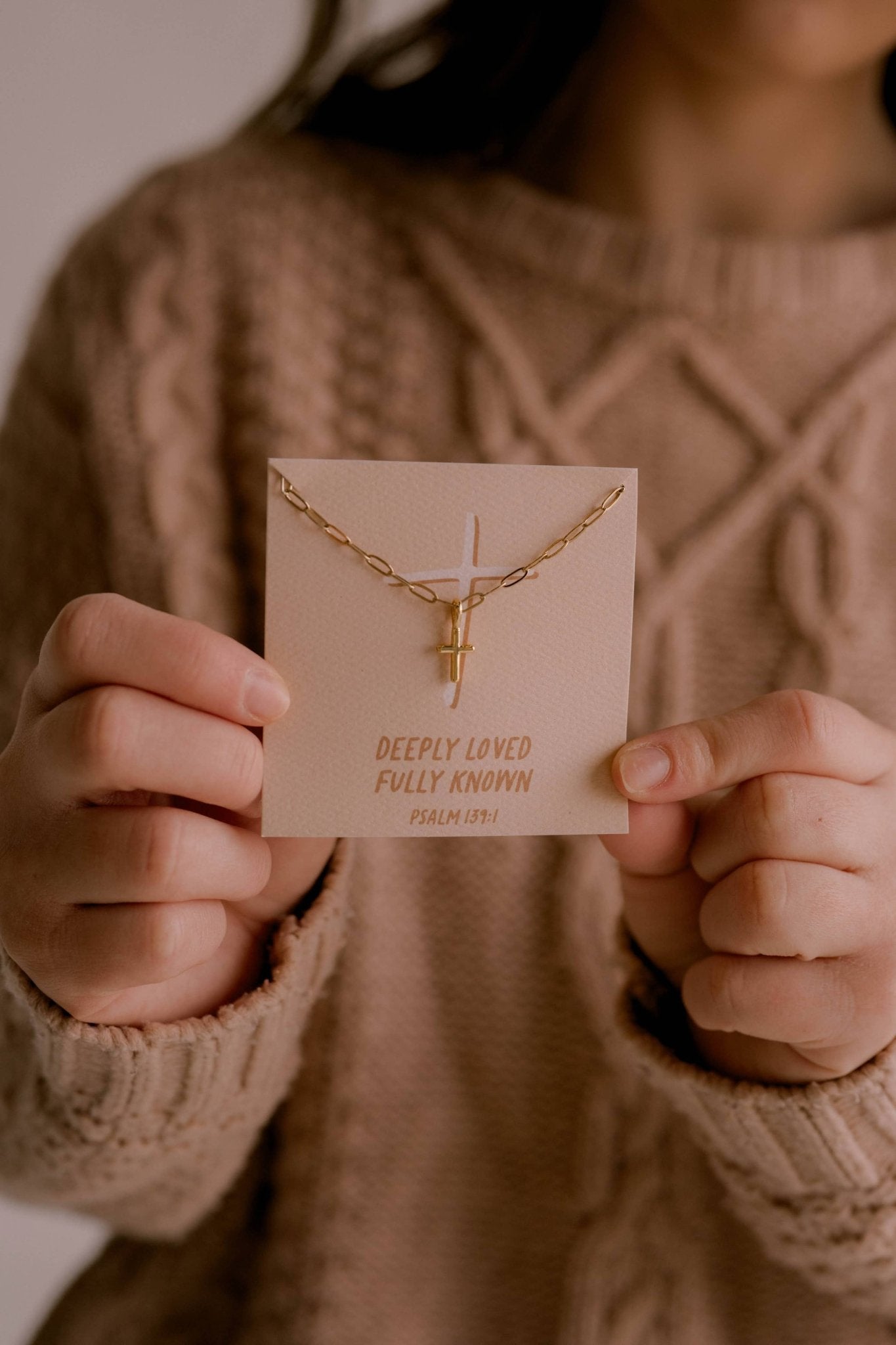 Deeply Loved Fully Known Charm Necklace - Purpose + Passion Boutique