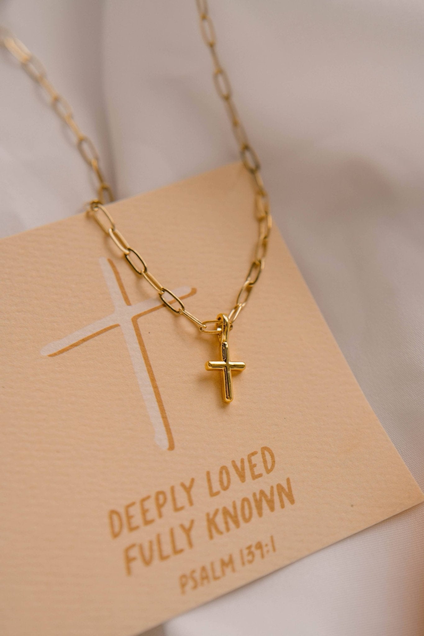 Deeply Loved Fully Known Charm Necklace - Purpose + Passion Boutique