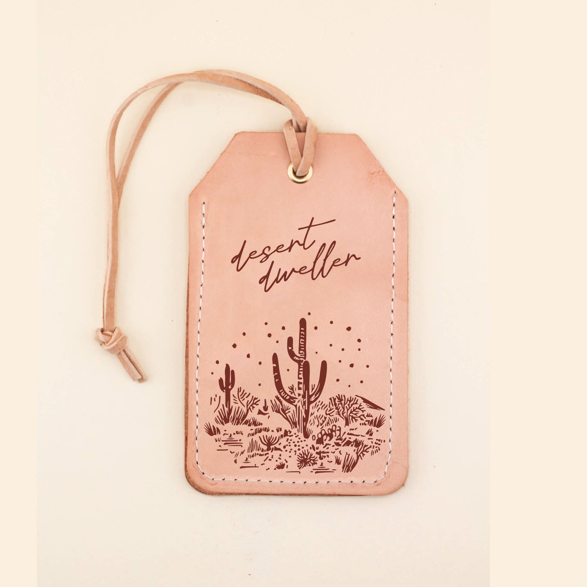 Desert Dweller Luggage Tag - Purpose + Passion Boutique