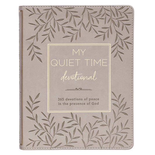 Devotional My Quiet Time Faux Leather - Purpose + Passion Boutique