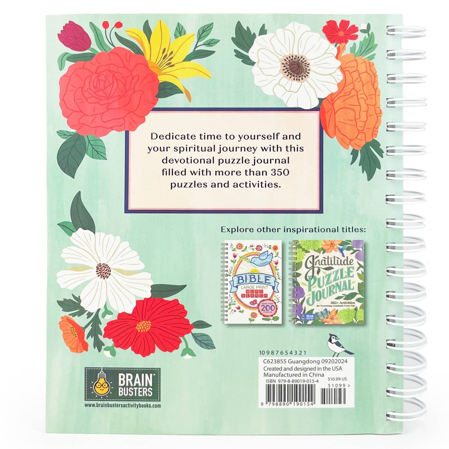 Devotional Puzzle Journal Religious GOD Puzzle Gift Book - Purpose + Passion Boutique