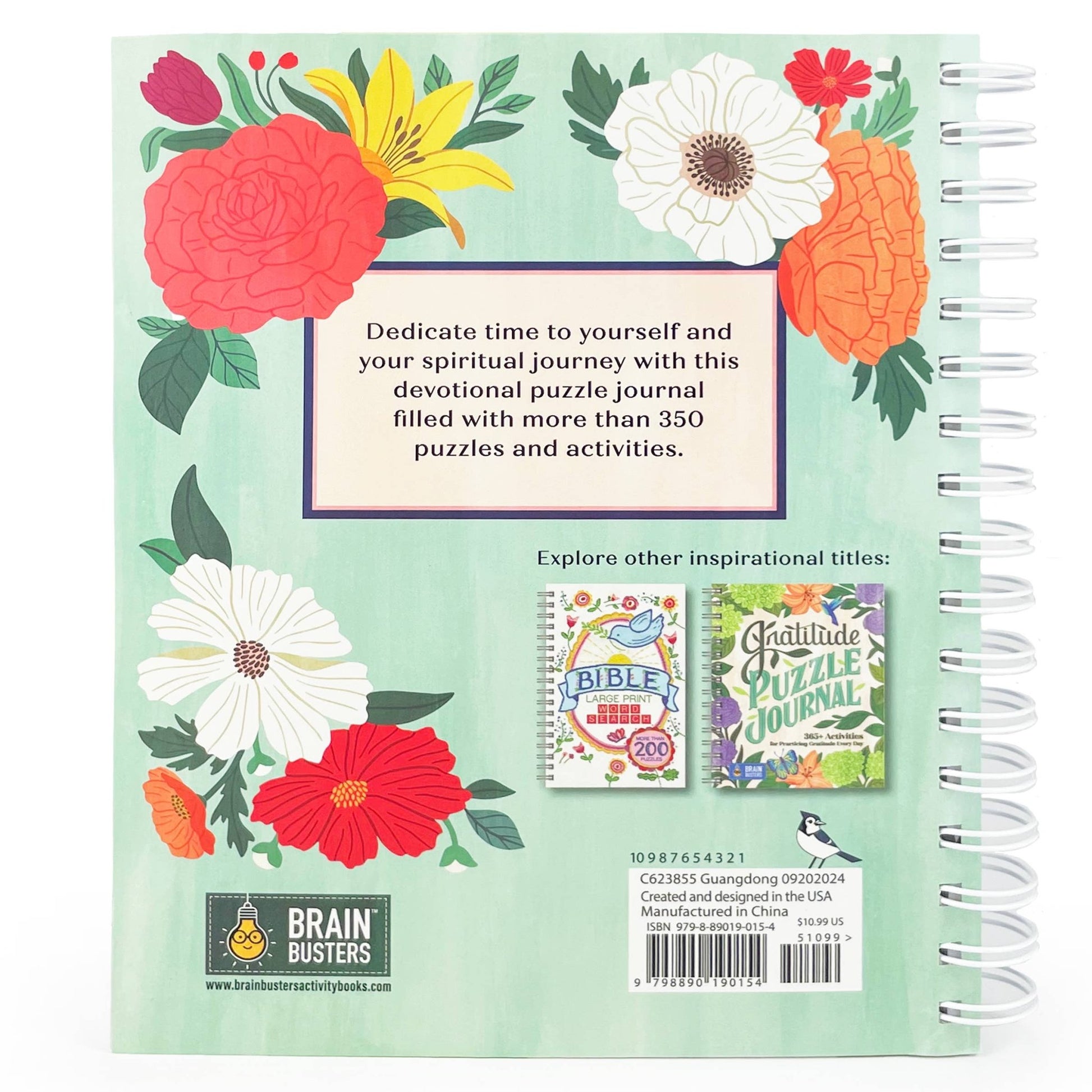Devotional Puzzle Journal Religious GOD Puzzle Gift Book - Purpose + Passion Boutique