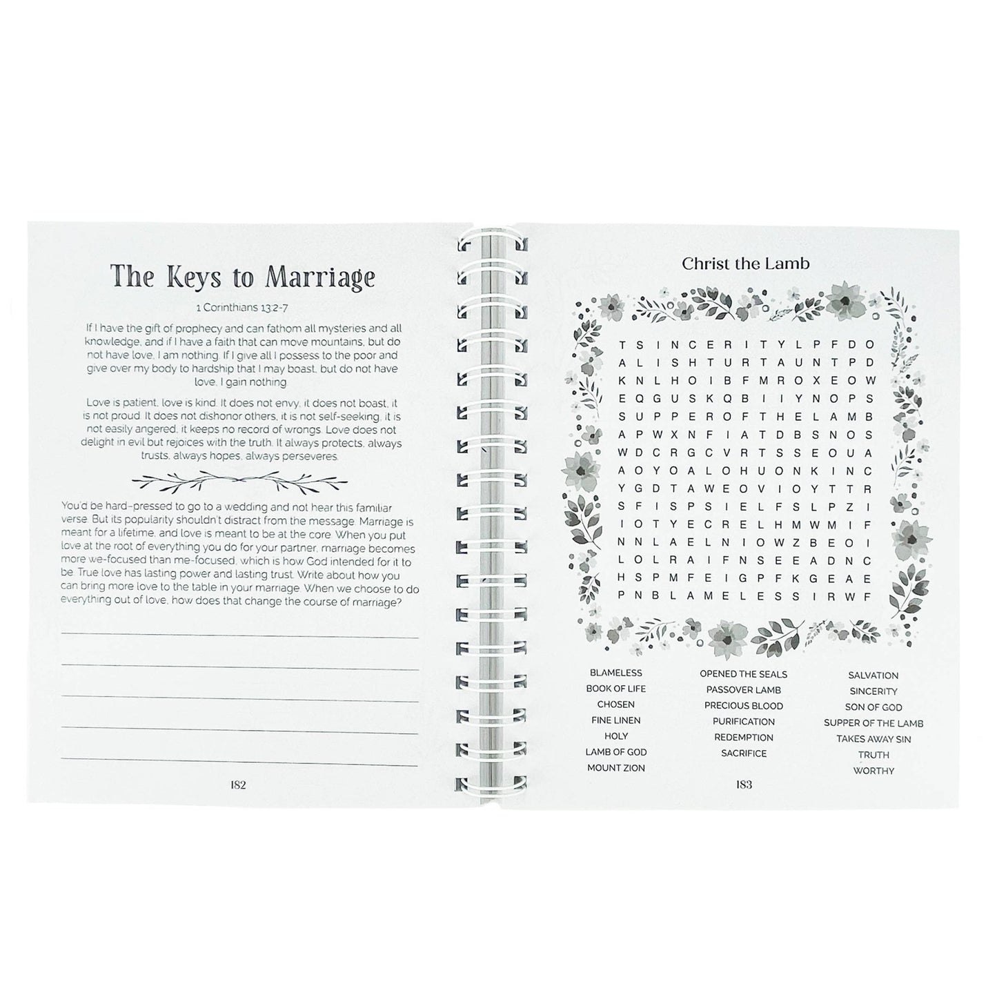 Devotional Puzzle Journal Religious GOD Puzzle Gift Book - Purpose + Passion Boutique