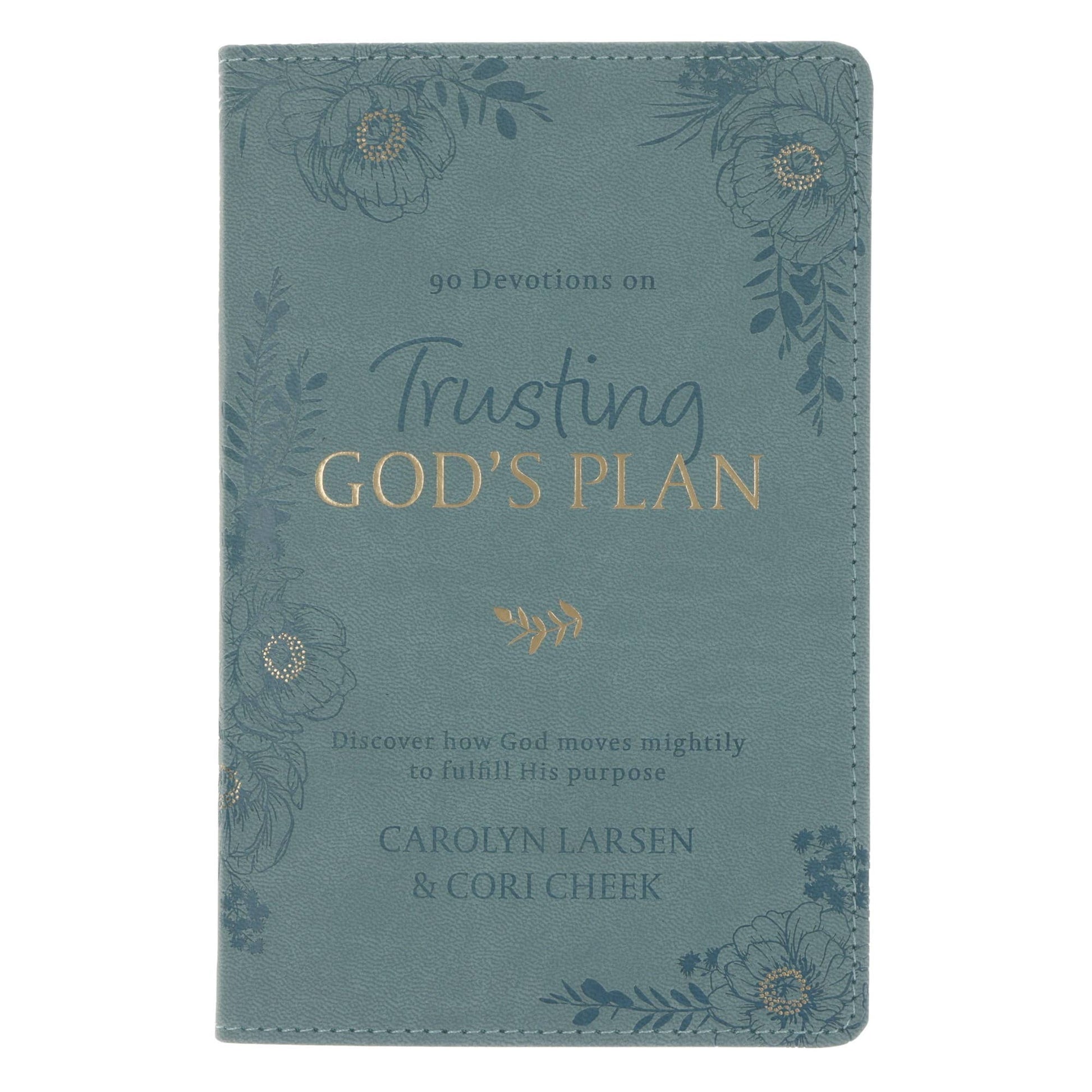Devotional Trusting God's Plan Faux Leather - Purpose + Passion Boutique