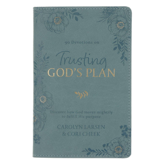 Devotional Trusting God's Plan Faux Leather - Purpose + Passion Boutique