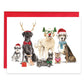 Dog Christmas Card - Purpose + Passion Boutique