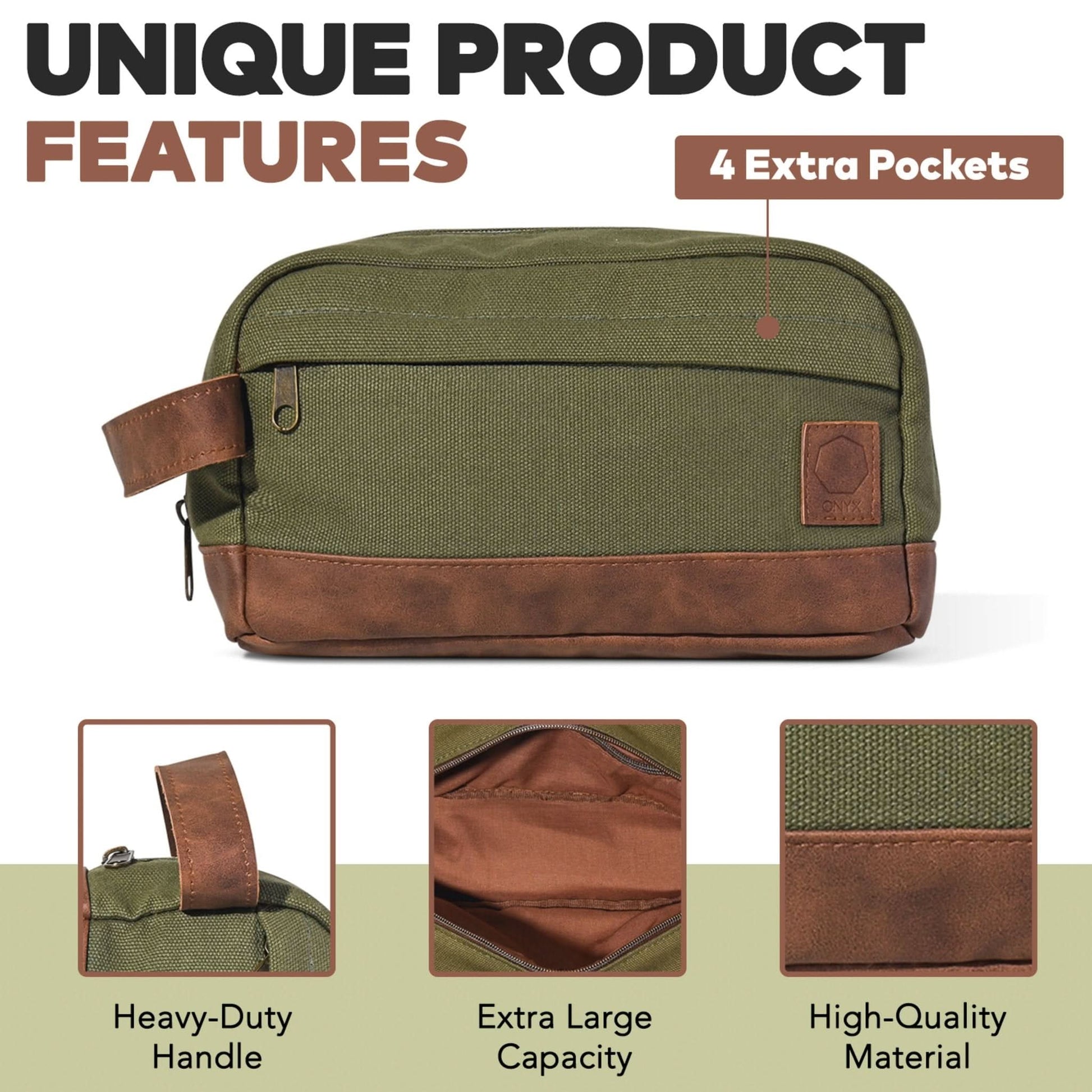 Dopp Kit Toiletry Travel Bag - Purpose + Passion Boutique