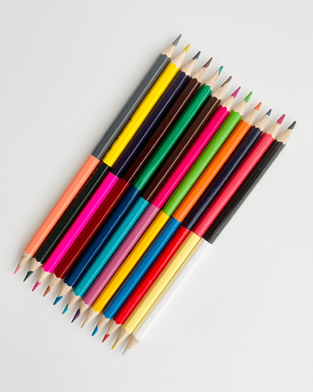 Double - tipped Colored Pencils Set | 12pc & 24 colors - Purpose + Passion Boutique
