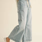 Drawstring Washed Denim Pant - Purpose + Passion Boutique