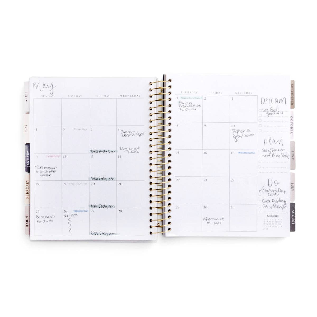 Dream Plan Do 2024 - 2025 - 18 Month Planner - Purpose + Passion Boutique