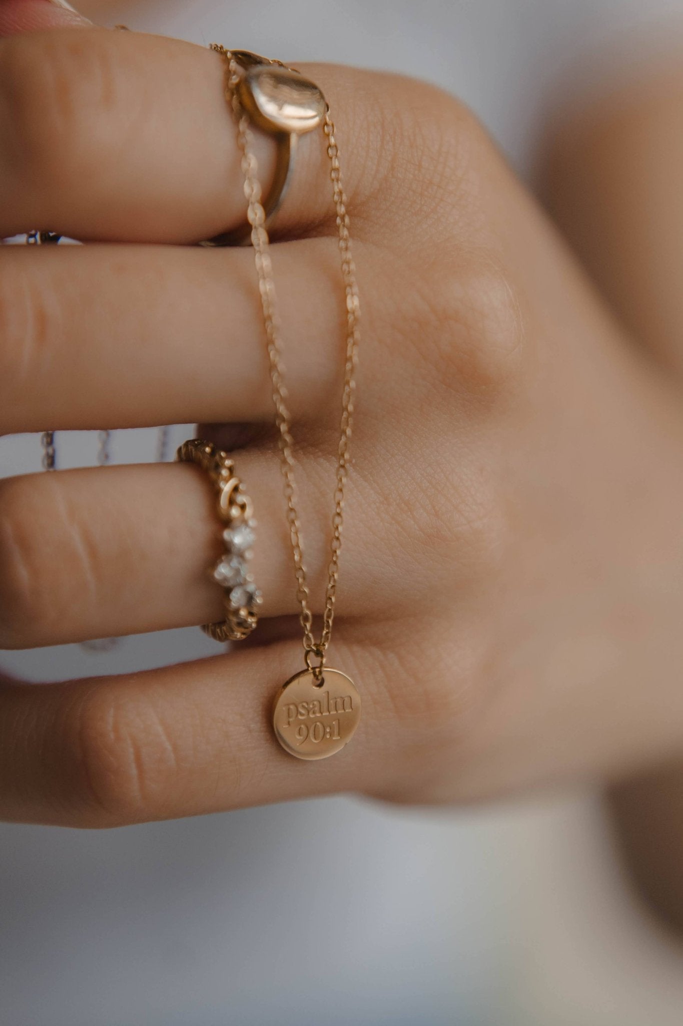Dwell Disc Necklace - Purpose + Passion Boutique