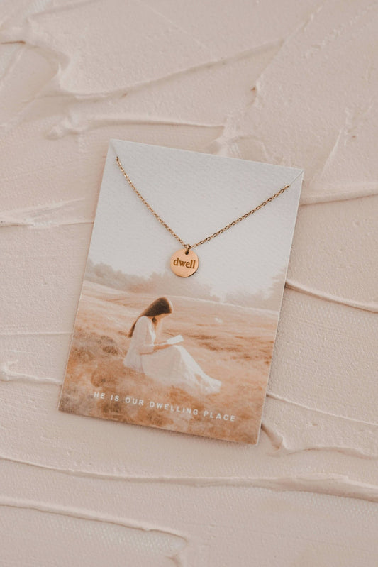Dwell Disc Necklace - Purpose + Passion Boutique