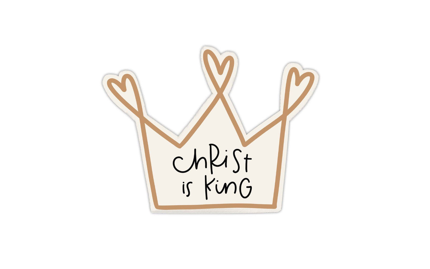 Christ is King Sticker