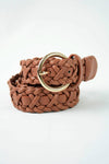 Double Braided Belt with Buckle