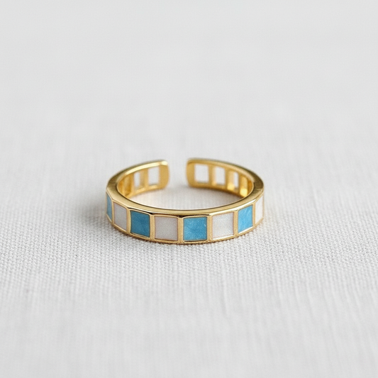 Geometric Enamel Ring