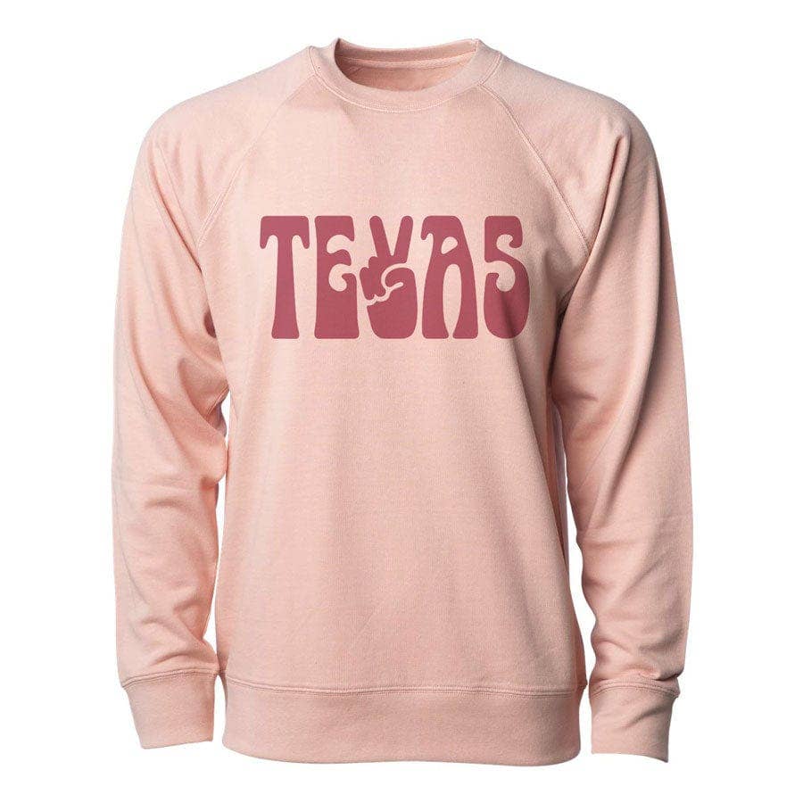 Peace Texas Rose Sweatshirt