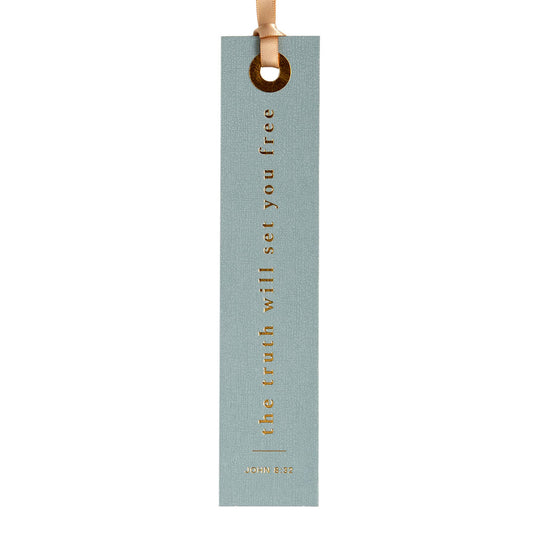 The Truth Will Set You Free Scripture Bookmark