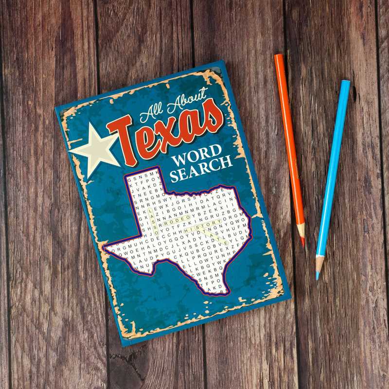 All About Texas Word Search