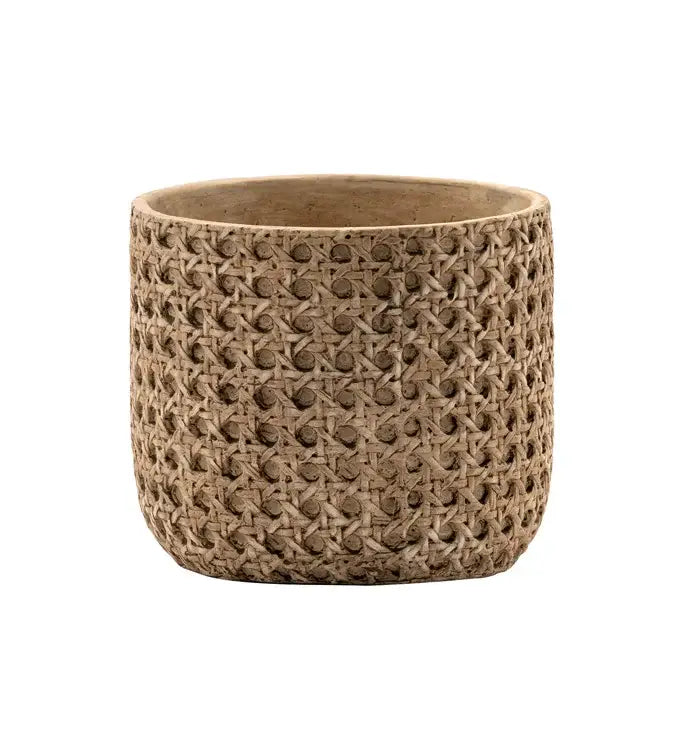 Woven Pattern Planter