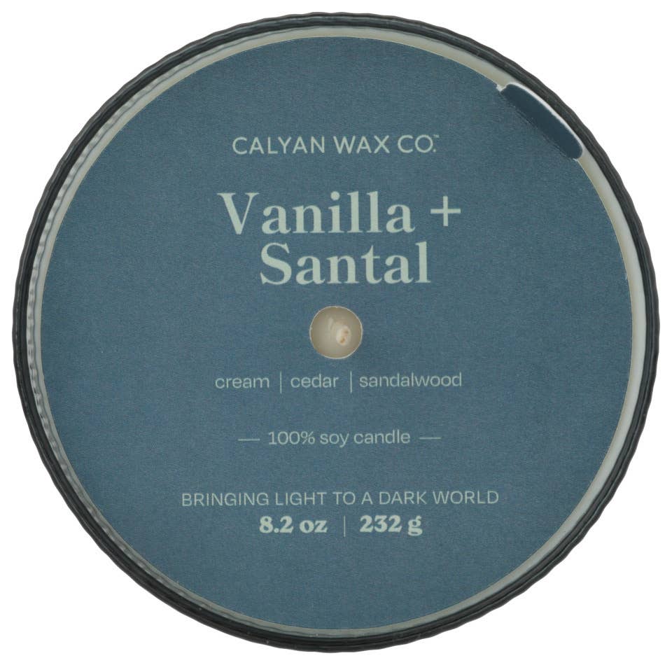 Vanilla + Santal Radiance Series Soy Candle