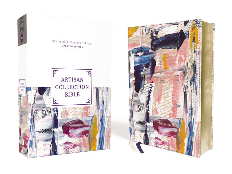 NRSVue Artisan Collection Blue Bible Leathersoft