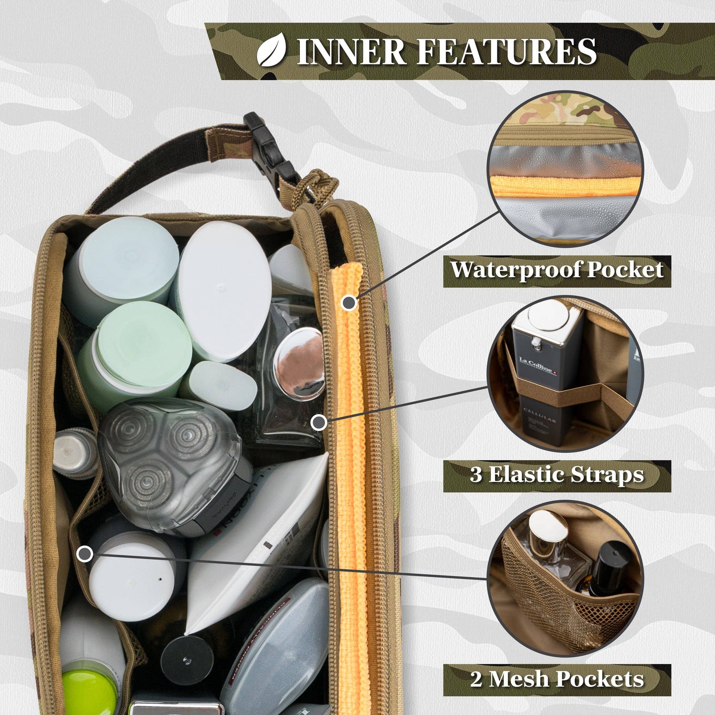 Military Tactical Toiletry Bag