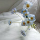 22'' Single Flocked Colorful Silk Poppies Spay