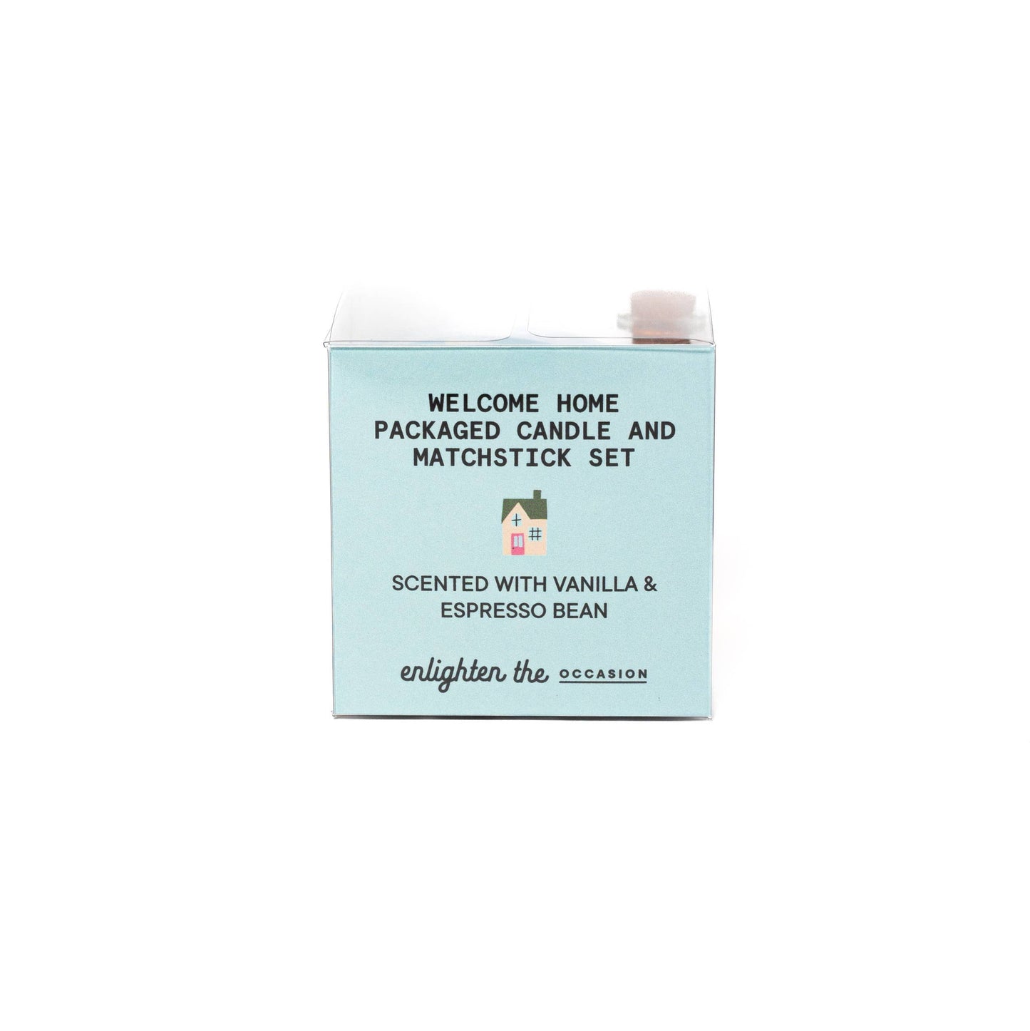 Welcome Home Scented Candle + Matches Set