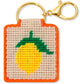 Lemon Needlepoint Keychain Kit