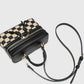 Box Checkered Handbag Crossbody Bag