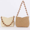 Straw Link Strap Summer Bag