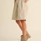 Ecru Bermuda Short Pants - Purpose + Passion Boutique