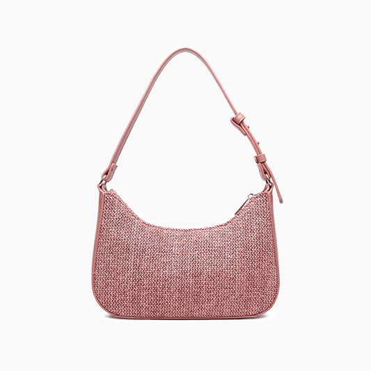 Eden Straw Shoulder Purse - Purpose + Passion Boutique