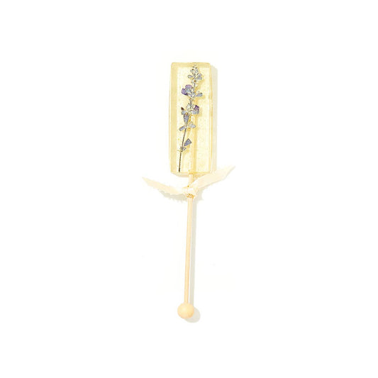 Edible Flower Lollipop - Strawberry Flavor - Purpose + Passion Boutique