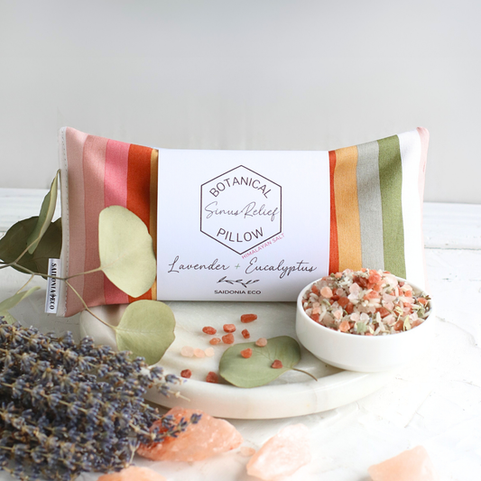 Sinus Relief Lavender + Himalayan Salt Pillow Eucalyptus