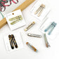 Hollow Oval Hair Clip Set