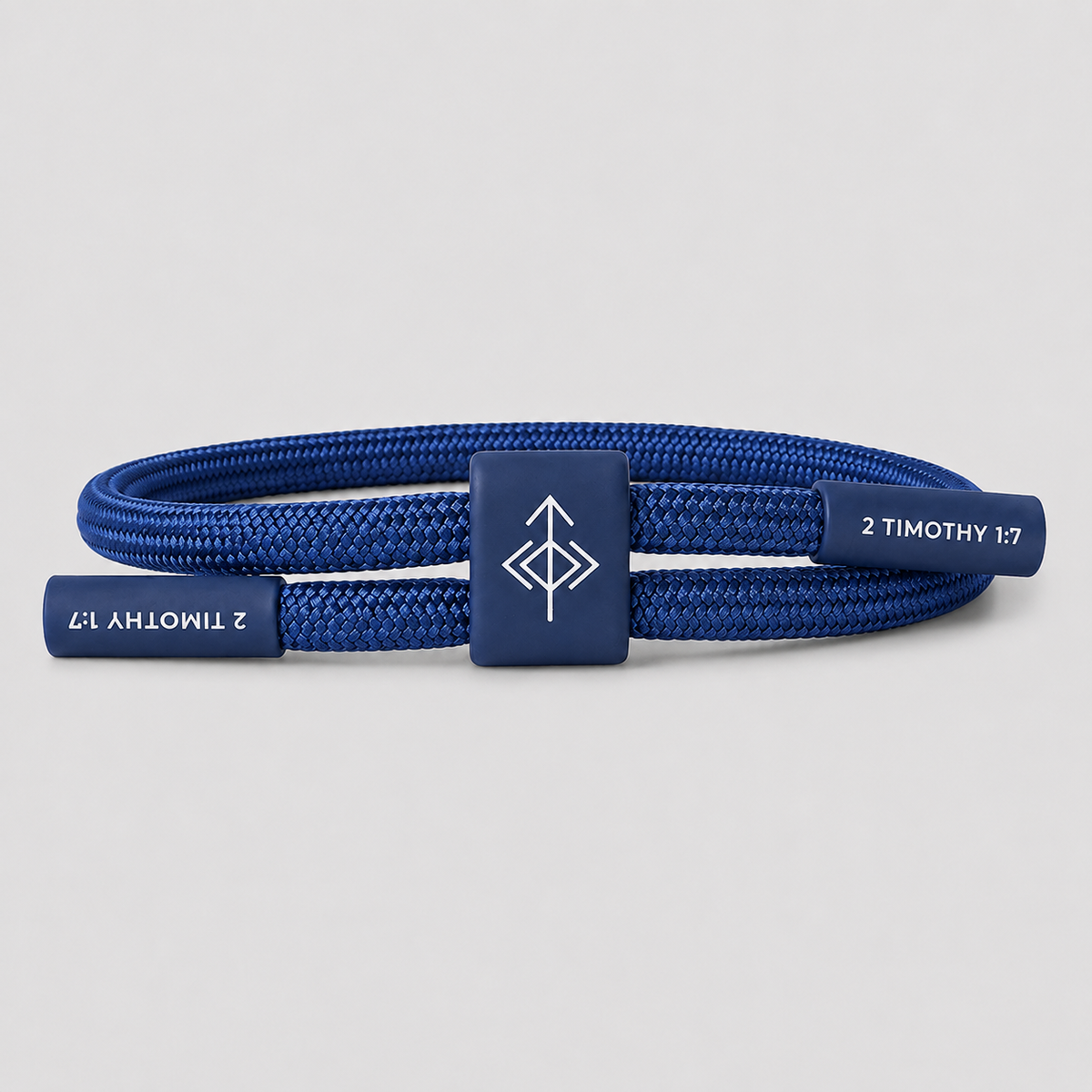 FAITH OVER FEAR Christian Cord Bracelet